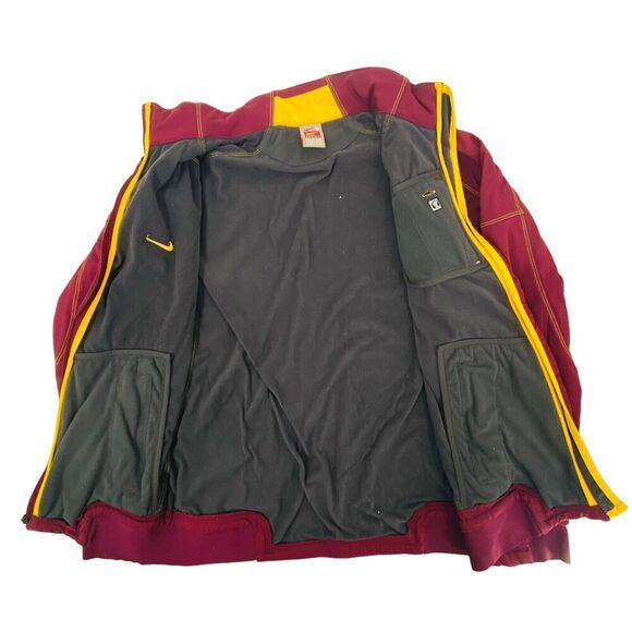 Nike Team Minnesota Gophers Fleeced Lined Jacket Full Zip Small Authentic NCAA - Picture 2 of 7